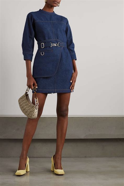 fendi evening dress|Fendi denim dress.